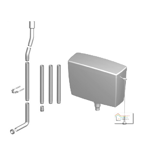 WC nádržka T-2454 S + rúra